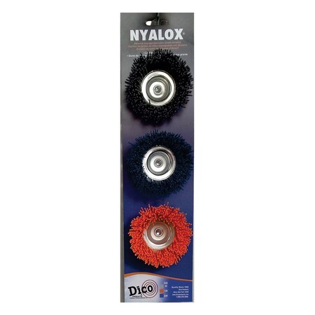 Dico CUP BRUSH SET 3PK 2.5 7500034